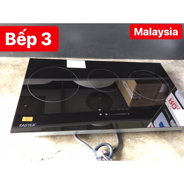 Bếp điện từ 3 Faster hàng Malaysia