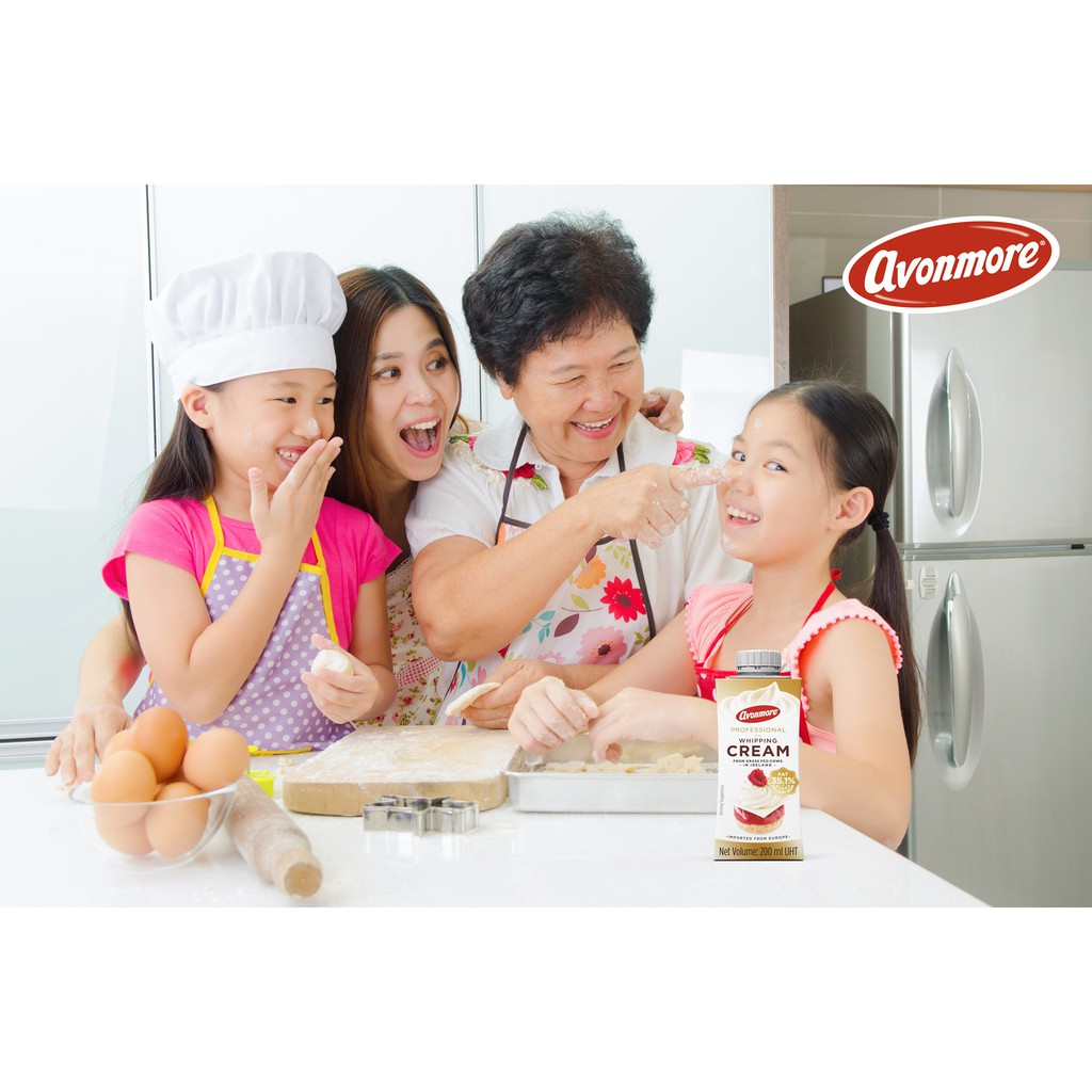 [Hỏa tốc 1h tại Hà Nội] KEM TƯƠI WHIPPING CREAM AVONMORE 200ML