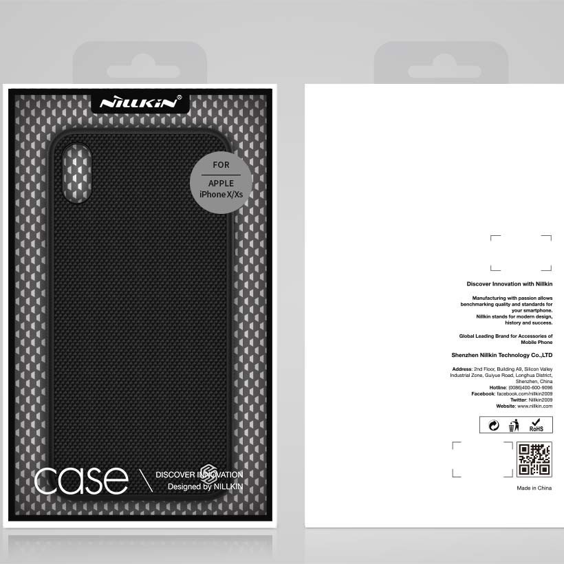 ỐP LƯNG IPHONE X - XS NILLKIN TEXTURE NYLON FIBER CHÍNH HÃNG