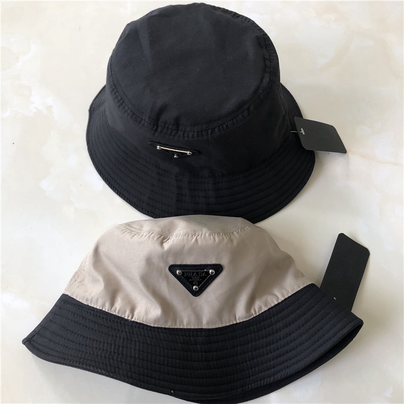 Fisherman Hat Basin Hat Korean Fashion Monochrome Flat Top Wide Eaves Caps