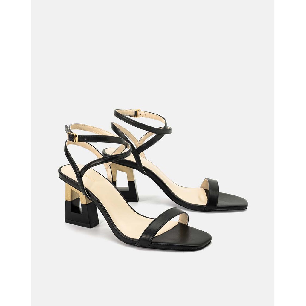 JUNO - Giày Sandal Phối Dây Kim Tuyến - SD07059