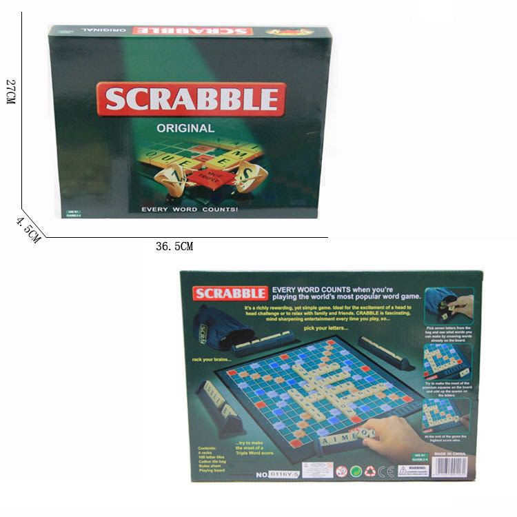 Đồ chơi Board Game Scrabble - Xếp Chữ Tiếng Anh BG1045