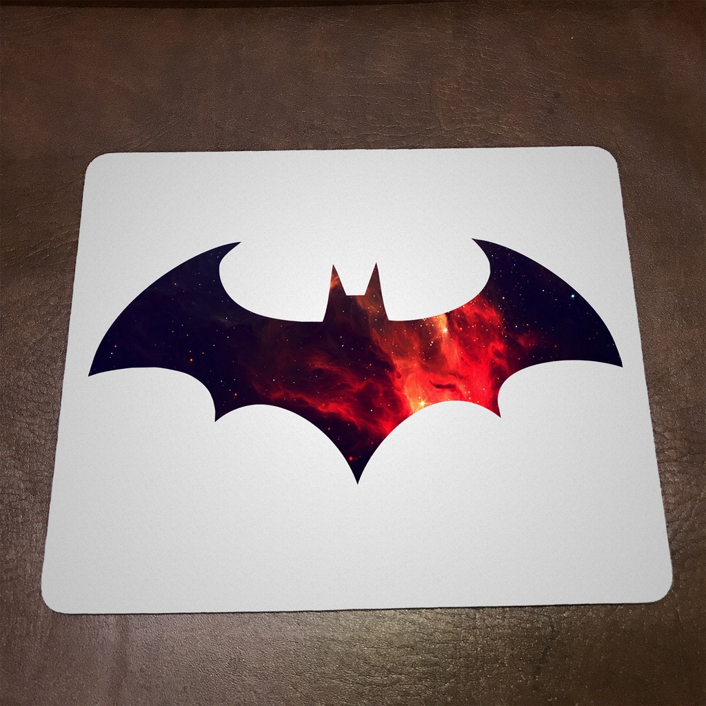 Lót chuột máy tính Marvel BAT MAN PNG - Mẫu 1 Mousepad cao su êm ái, nhận in theo yêu cầu