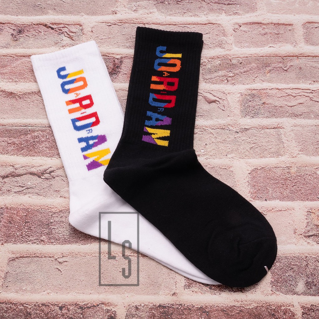 Vớ Jordan Cầu Vồng - Tất Cầu Vồng Jordan