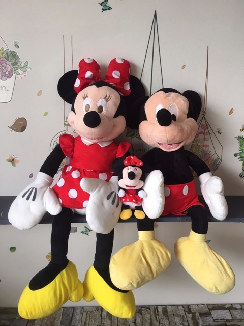 Gấu bông mickey size 15-35cm