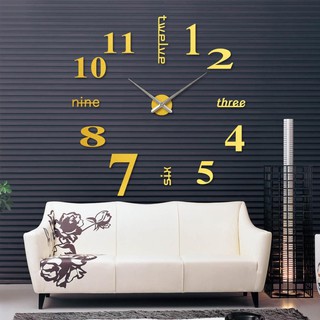 Đồng hồ dán tường DIY chất lượng cao mã DH002