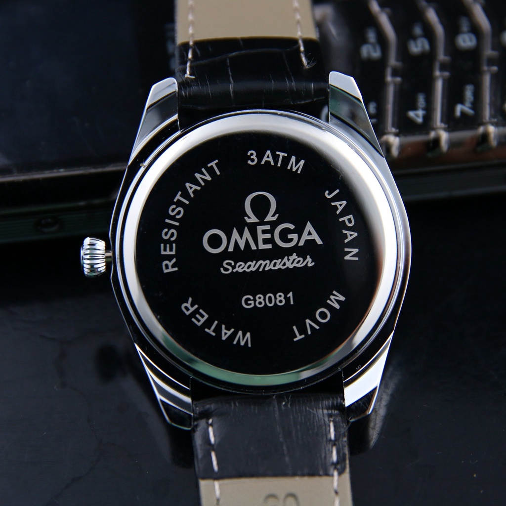 Đồng Hồ - Đồng Hồ Nam Omega OM8081 Dây Da - Có Lịch Ngày Cao Cấp - Kiểu Dáng Trẻ Trung, Năng Động, Lịch Lãm, Đẳng Cấp | BigBuy360 - bigbuy360.vn