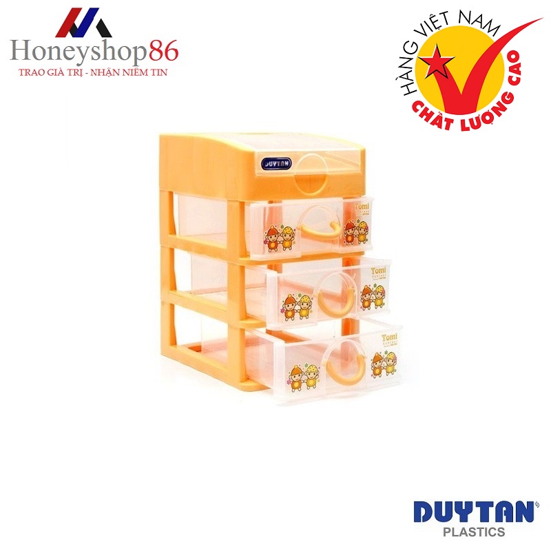 Tủ Nhựa Duy Tân TOMI Nhỏ 4 Ngăn 219/4 (Nhiều Màu) HONEYSHOP86