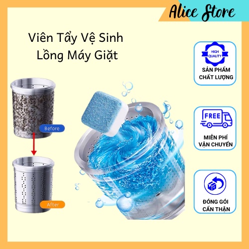 Diệt khuẩn Và Tẩy Cặn Bẩn Lồng Máy Giặt