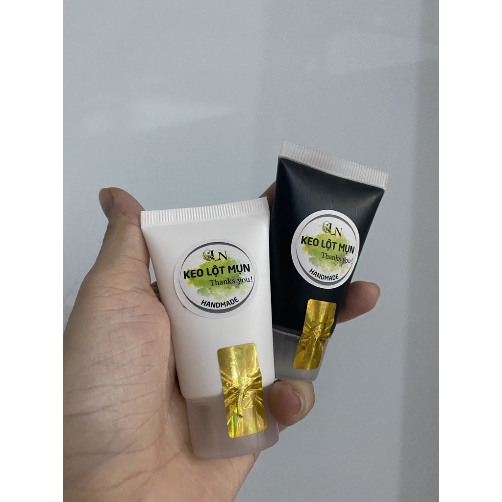Gel lột mụn đầu đen handmade-  keo lột mụn cám và than tre làm sạch sâu- Giao màu NGẪU NHIÊN