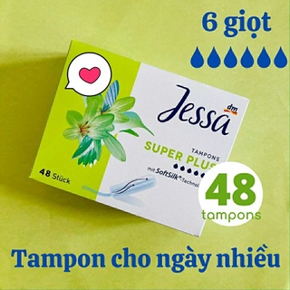 Tampon jessa 6g - băng vệ sinh dạng ống cực sạch sẽ nội địa đức