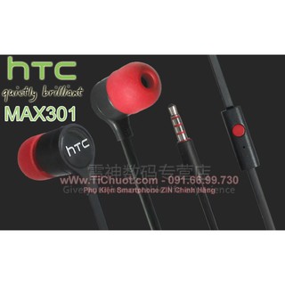 [ZIN Chính Hãng] Tai nghe HTC One Max301 Siêu Bass (Không Hộp)