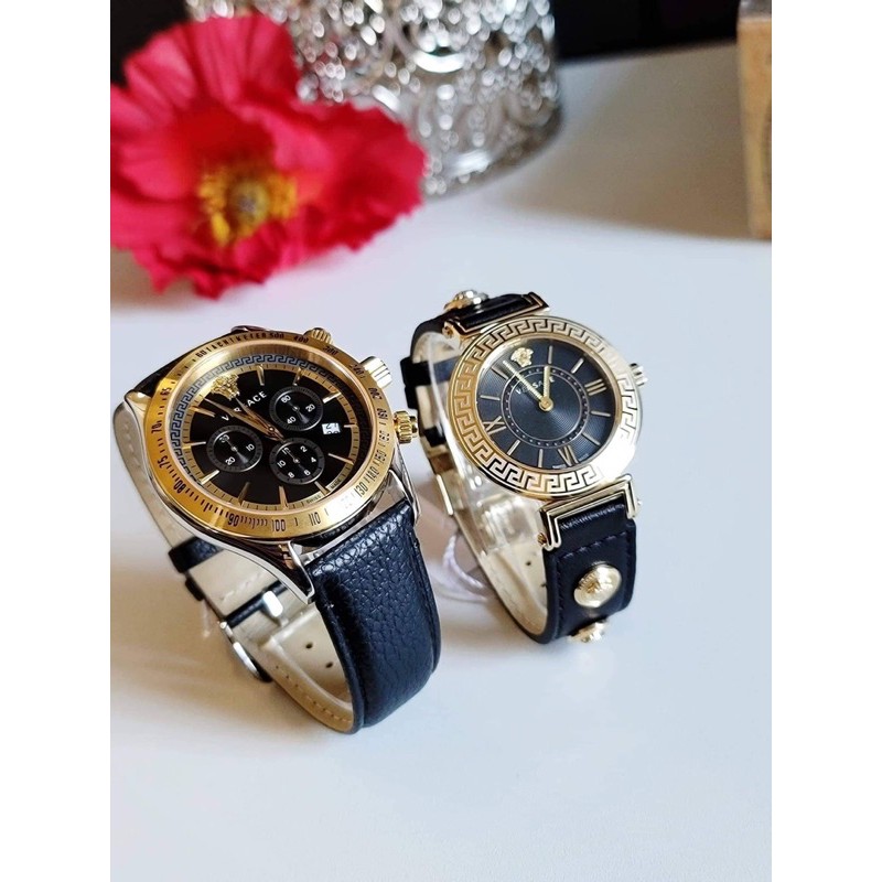 Đồng hồ Versace Classic Chrono + Tribute Case nam: 42mm-Case nữ: 35mm