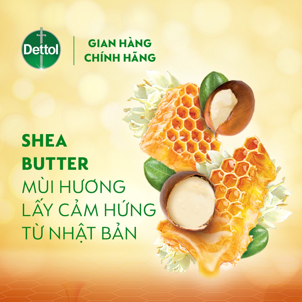 Sữa tắm Dettol kháng khuẩn dưỡng thể - Chai 950g