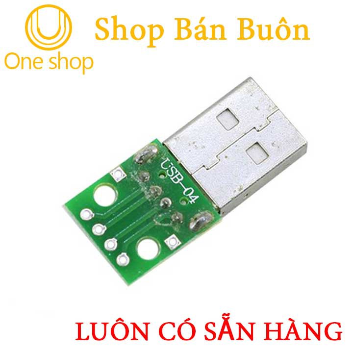 Bo Chuyển USB-4P TO 2.54mil DIP