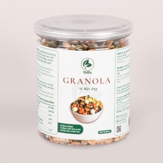 Hạt Granola ShiDo siêu hạt cao cấp Granola vị mật ong