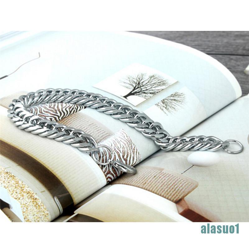 Vòng Tay Dây Xích Bằng Thép Không Gỉ Phong Cách Punk Cá Tính Cho