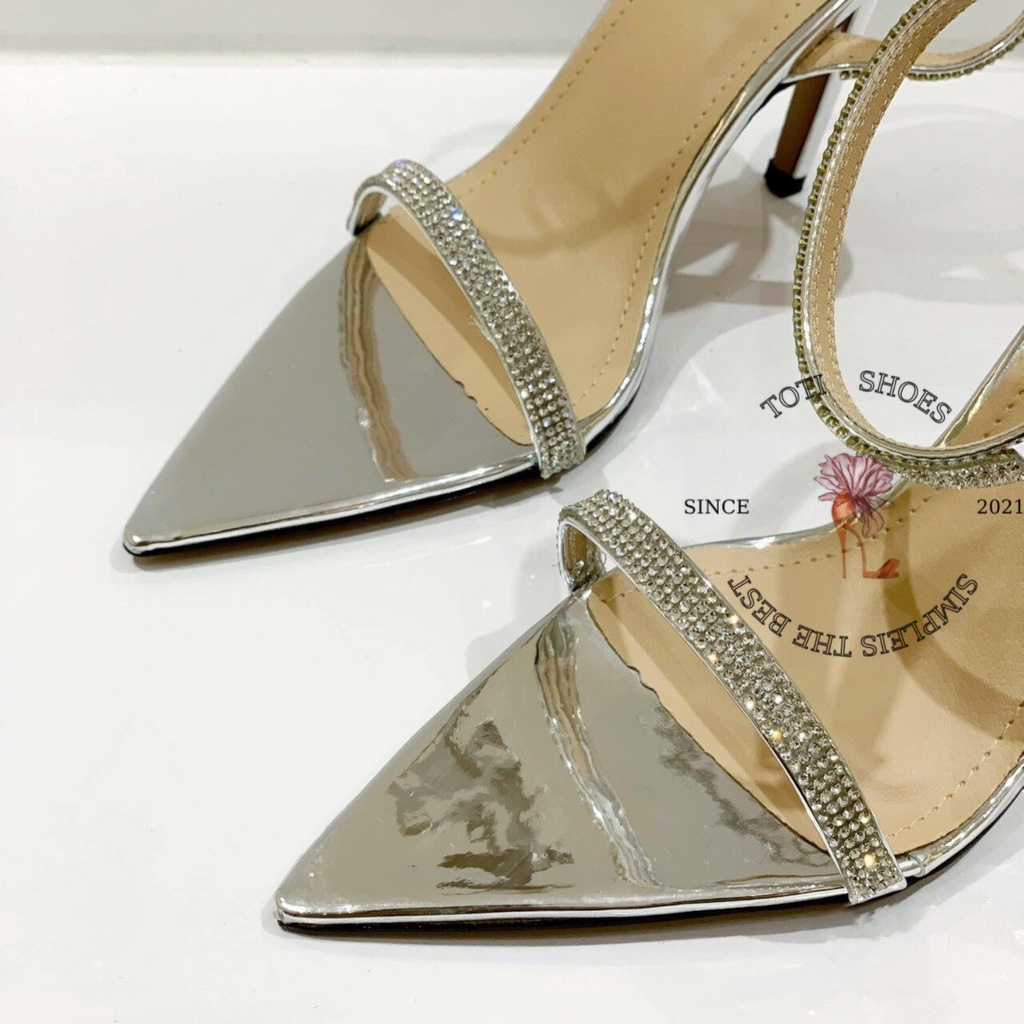GIÀY NỮ TOTIIE SHOES - SANDAL GÓT NHỌN - GUỐC NỮ THỜI TRANG CAO CẤP - GIÀY QUAI ĐÁ G2011650