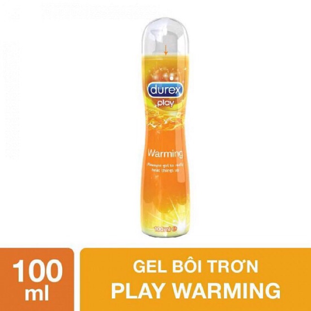 Gel Bôi Trơn Durex Play Warming 100ml Truyền Nhiệt Yêu Nhanh Chóng 100ml - Chính Hãng Thái Lan