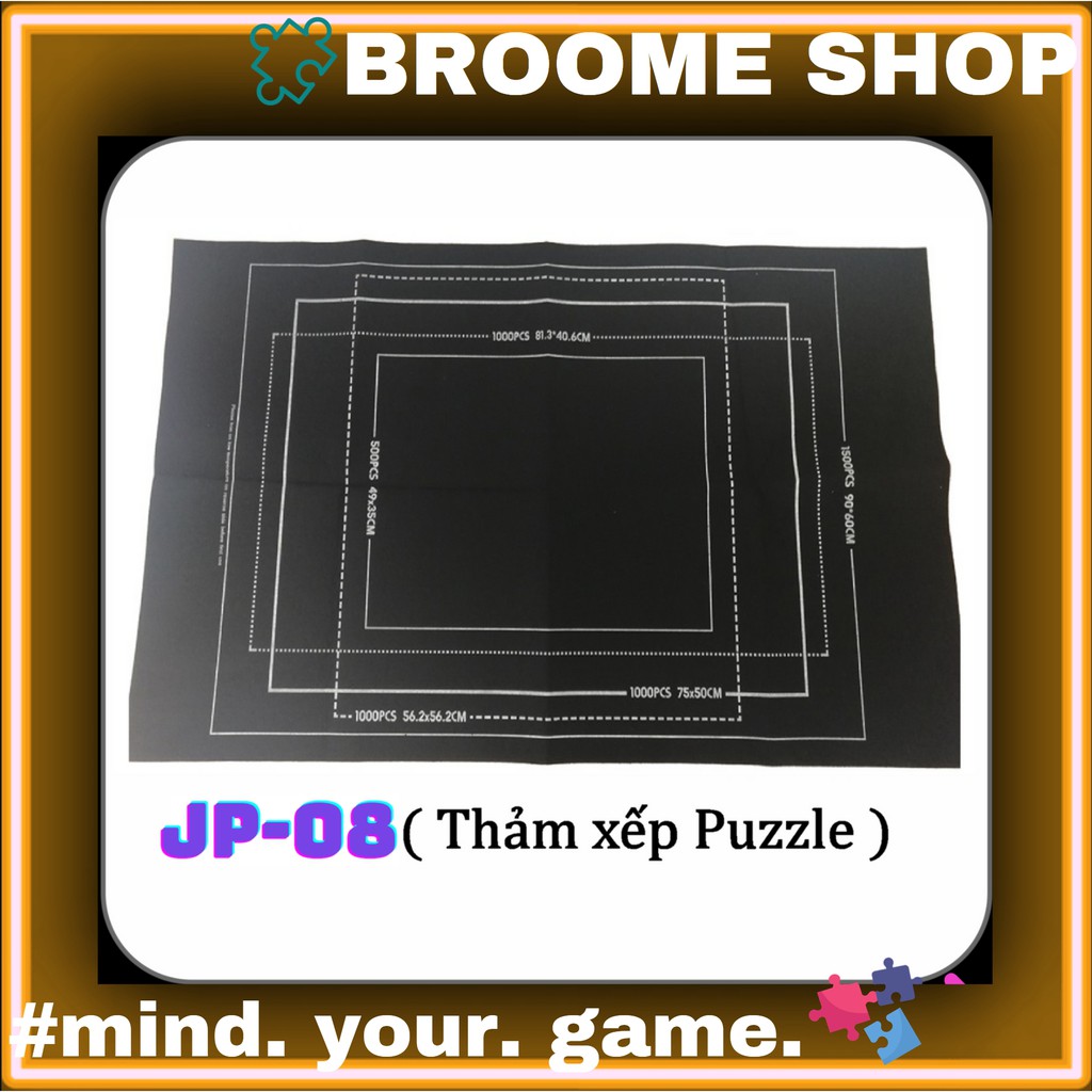 [HOT] Thảm Xếp Tranh Ghép Hinh Thảm Xếp Puzzle 1500 Miếng BROOME