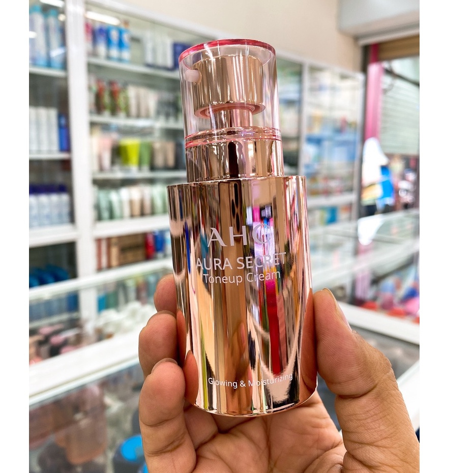 Kem Dưỡng Trắng Da Nâng AHC Aura Secret Toneup Cream SPF 30 PA++ 50g Chính Hãng Hàn Quốc