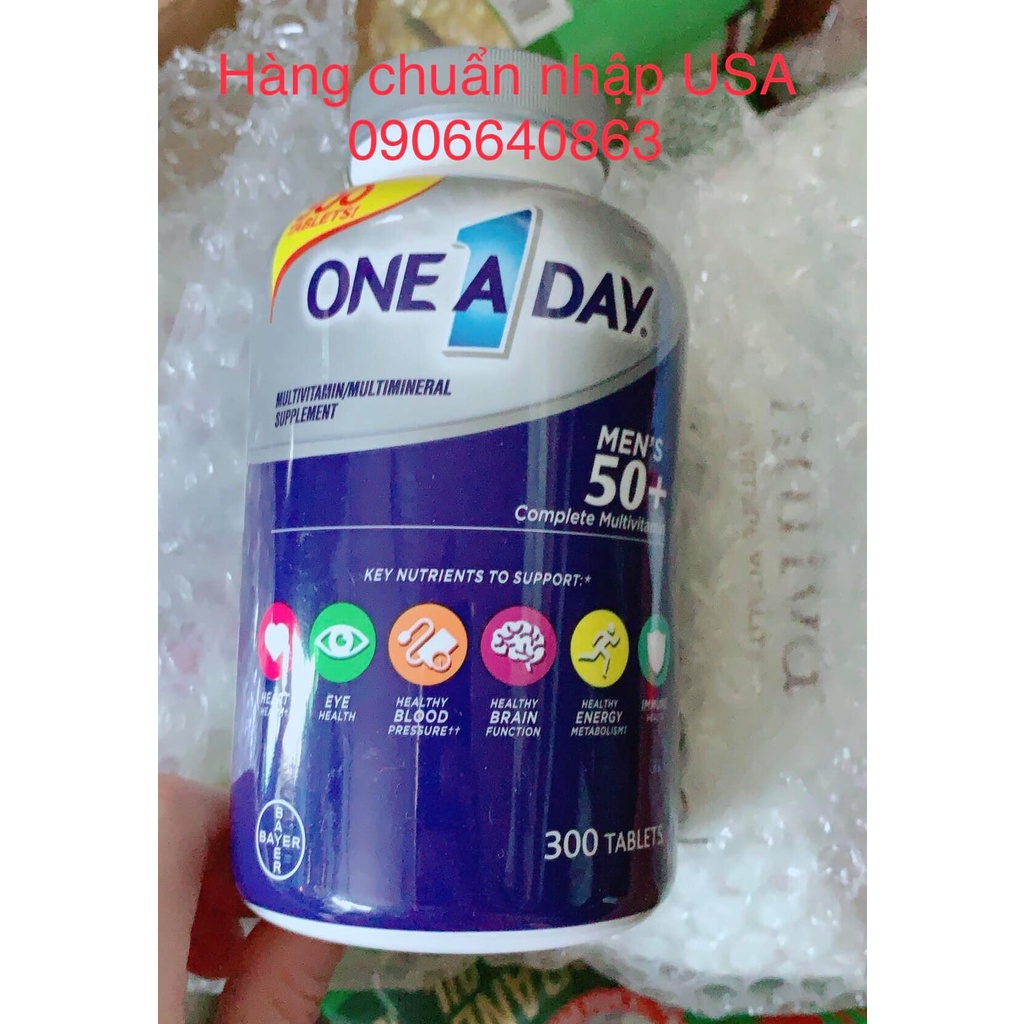 Vintamin Tổng Hợp One A Day 50+ Mỹ