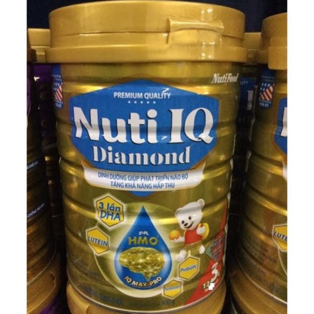 {MẪU MỚI} Sữa bột Nuti IQ Diamond số 1,2,3,4 loại 900g