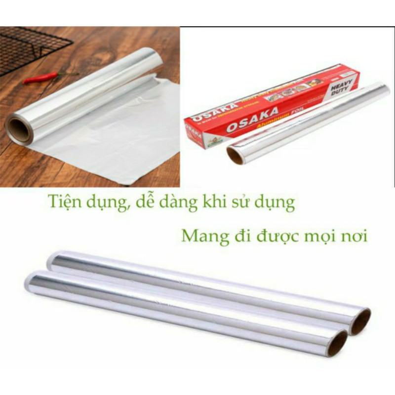 Cuộn giấy nướng bạc OSAKARA FOIL