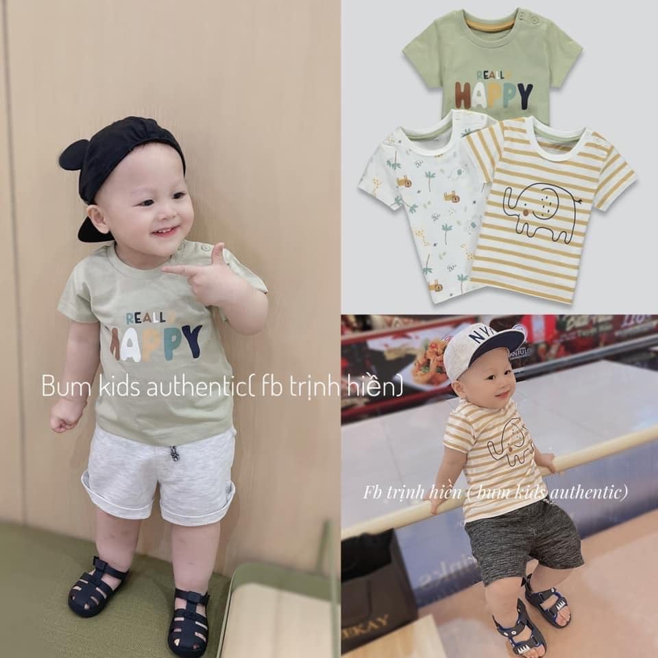 Set 2 Quần Cotton Đen Ghi Bé Trai 100% Cotton