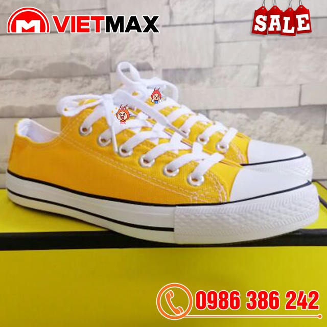 Giày Thể Thao CV Classic Vàng Tươi Classic Nam Nữ | BigBuy360 - bigbuy360.vn