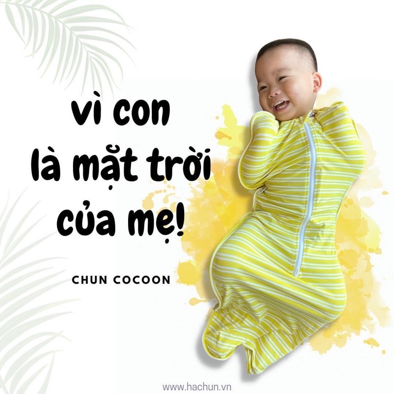 Chính Hãng Nhộng Cocoon Giúp Bé Ngủ Ngon Giảm Giật Mình Freeship