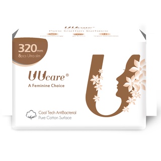 [Uucare] Băng vệ sinh ban đêm Cooltech 320 ( 6 miếng)