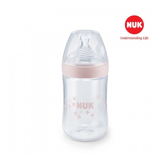 BÌNH SỮA NUK NATURE SENSE NHỰA PP