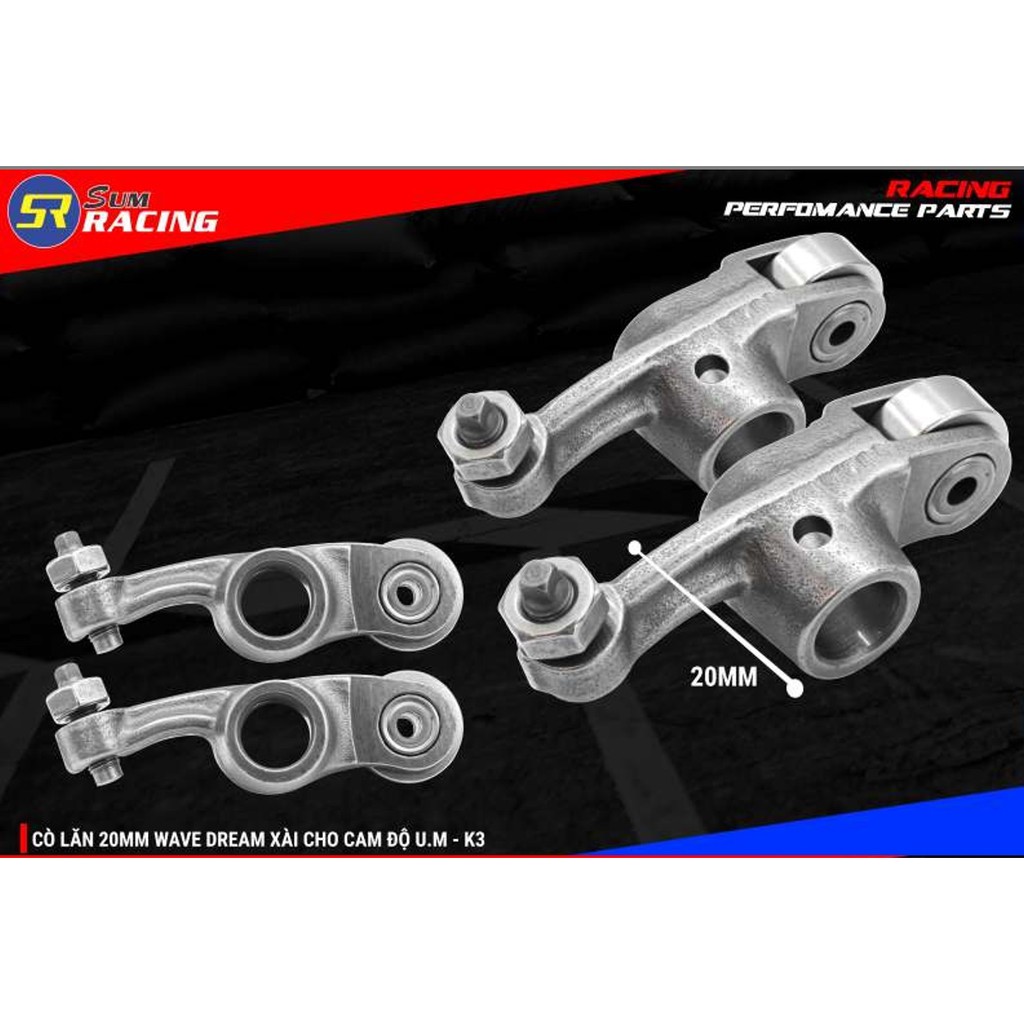 Cò lăn 20mm wave dream xài cam độ