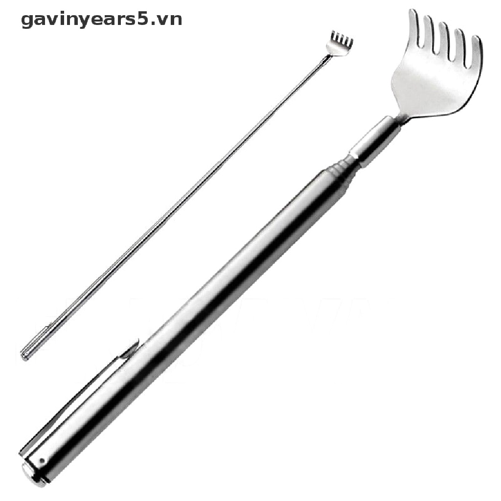 Cây gãi lưng bằng thép không gỉ có thể kéo dài tiện lợi