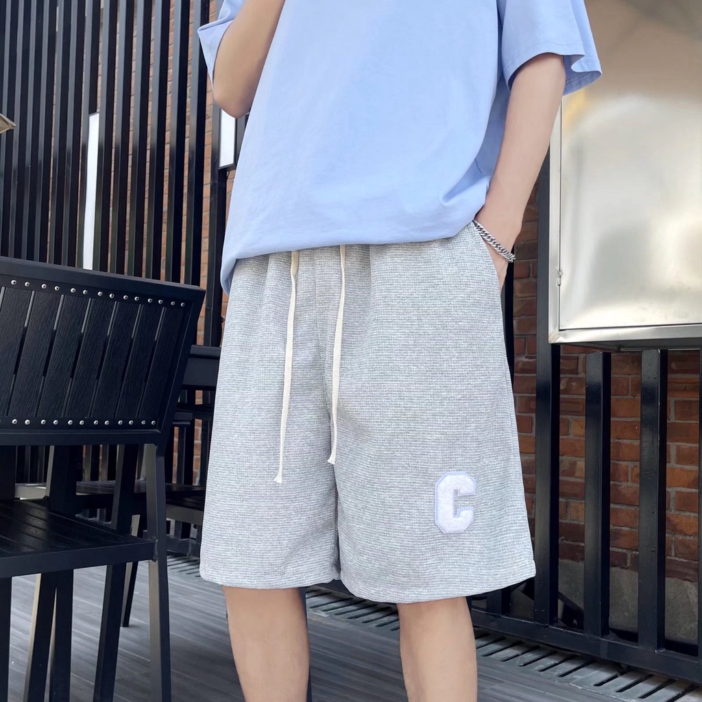 Quần Short Thể Thao Ống Rộng Lưng Thun Thoải Mái Thời Trang Cho Nam size M-3XL
