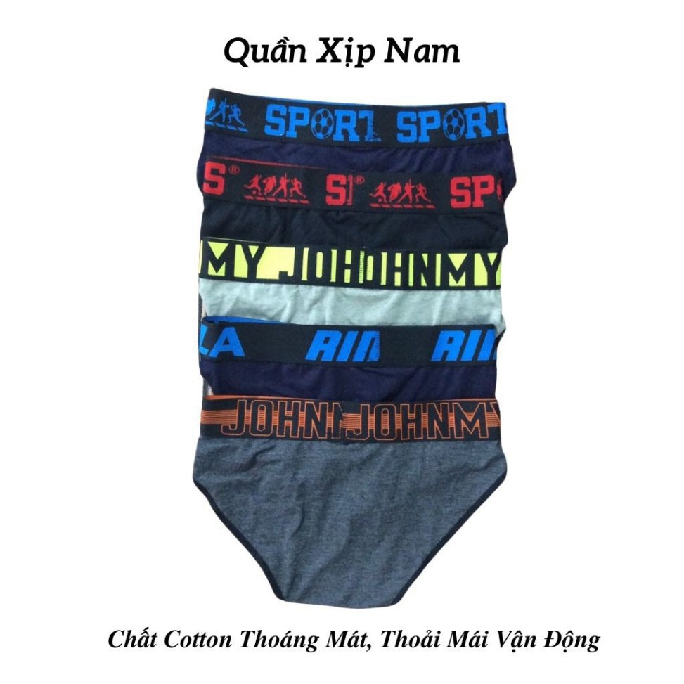 Quần Xịp Nam Cao Cấp, Quần Lót Nam❤️FREESHIP❤️ Chất Coton Thoáng Mát, Thoải Mái Vận Động, Màu Sắc Nam Tính