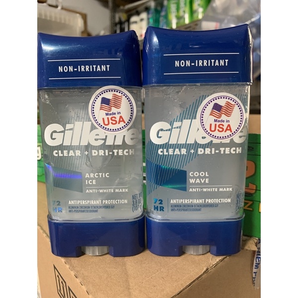 Lăn khử mùi Gillette mẫu mới dạng Gel hàng usa