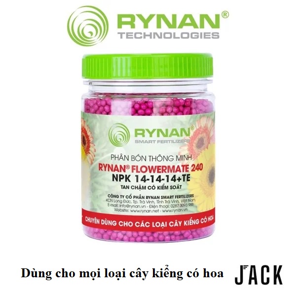 ( SIÊU HOT ) Phân bón thông minh Rynan chuyên dùng cho phong lan, cung cấp dinh dưỡng 120 ngày