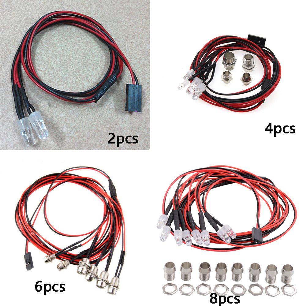 Mô Hình Xe Hơi Điện Tử Có Đèn LED DIY Độc Đáo
