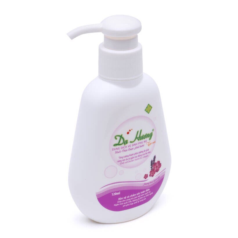 Dung dịch vệ sinh phụ nữ Dạ Hương Tím (Lavender) 120ml có vòi - sạch nhẹ, khử mùi hôi, bảo vệ vùng kín - cvspharmacy