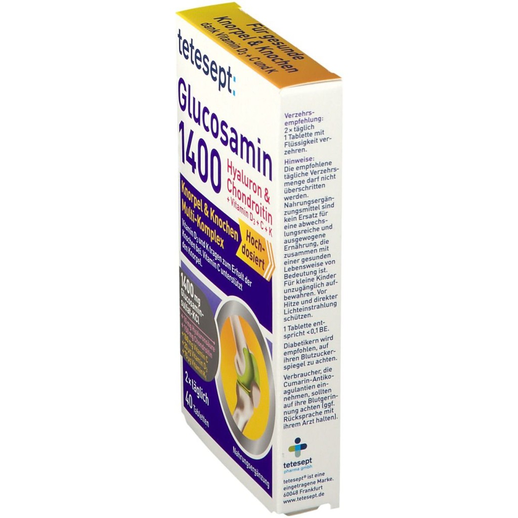 Tetesept Glucosamine 1400 của Đức