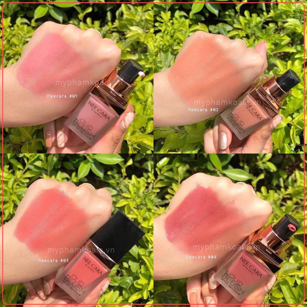 Phấn má dạng kem Nee Cara Liquid Blush