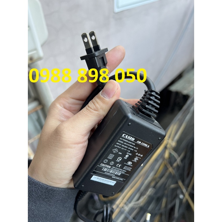 Adapter Nguồn 12v Đàn Casio CTk-7000 CTK-7200 CTK-7300 bảo hành 12 tháng