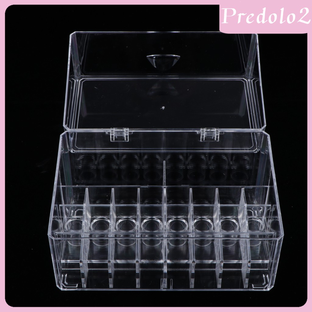 18 Acrylic Makeup Lipstick Storage Display Stand Rack Holder Cosmetic Organizer