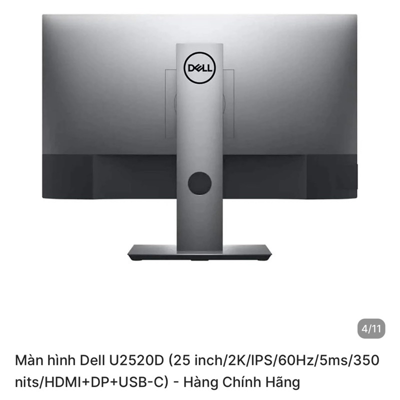 Màn Hình Dell ultrasharp U2520D 2k 2560x1440 IPS  HDR10 - chưa sử dụng | BigBuy360 - bigbuy360.vn