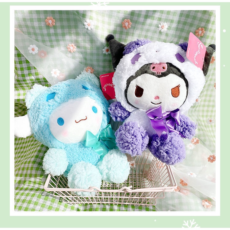 Thú Nhồi Bông Hình Gấu Trúc Kuromi Hoạt Hình Dễ Thương