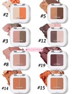 (TL HSD 25/7/2021) Màu Mắt Apieu Mineral Mono Shadow DUAL