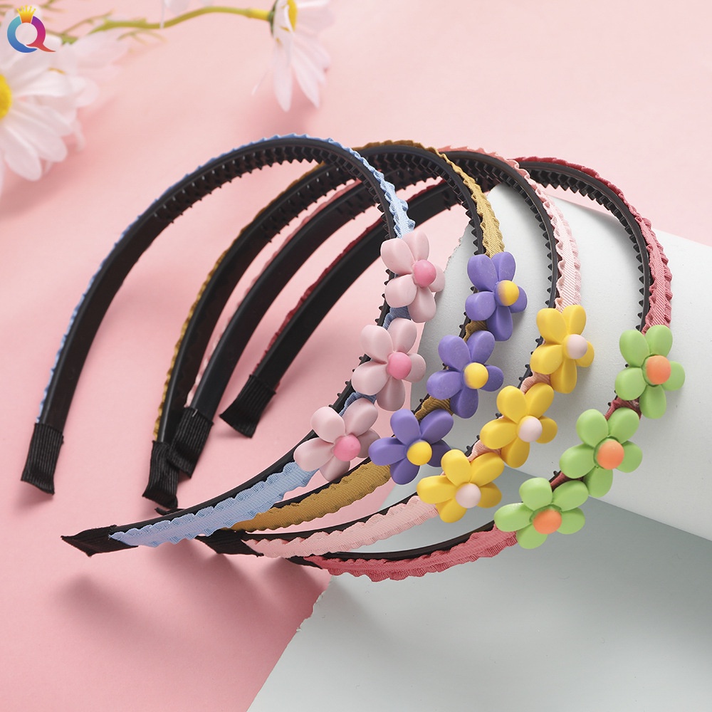 Băng Đô Cài Tóc Họa Tiết Hoạt Hình Phong Cách Hàn Quốc Đáng Yêu Cho Bé Gái A82