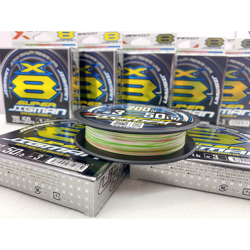 Dây câu cá dây dù dây pe YGK super jigman